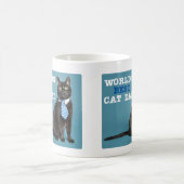 De beste kat-pap ter wereld koffiemok (Center)