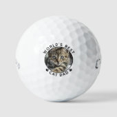 De beste kat-pap ter wereld schildert foto's golfballen (Voorkant)
