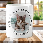De beste kat-pap ter wereld schildert foto's koffiemok<br><div class="desc">'s Werelds Beste Kat Pap ... Verras je favoriete kattenvader deze Vaderdag, kerst of zijn verjaardag met deze super schattige aangepaste huisdier foto mok. Pas deze kat vader mok met uw kat's favoriete foto's, en naam. Dubbelzijdig - u kunt verschillende foto's aan elke kant of hetzelfde, tot u! Deze kattenvader...</div>