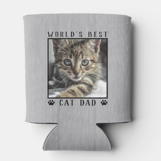 De beste kat-pap ter wereld schildert foto's van p blikjeskoeler (Achterkant)