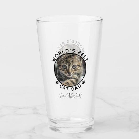 De beste kat-pap van de wereld schildert de foto's glas (Voorkant)