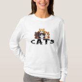 De beste katten t-shirt (Voorkant)