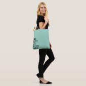 De beste kattenoppas ooit. tote bag (Op model)