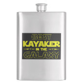De beste kayaker in de melkweg flacon (Voorkant)