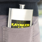 De beste kayaker in de melkweg flacon (Voorbeeld)