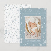 De beste kerstcadeautjes voor pasgeboren kinderen RSVP kaartje (Voorkant / Achterkant)