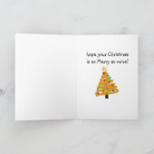 De beste Kerstkaarten van de Verpleegster Feestdagen Kaart (Binnen)