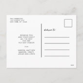 De beste Kerstman bepaalt de Goede Foto van Feestdagenkaart (Achterkant)