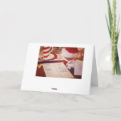 De beste Kerstman, bepaalt Ongehoorzame Grappige Feestdagen Kaart (Achterkant)