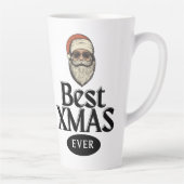 De beste kerstvakantie ooit latte mok (Rechts)