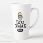 De beste kerstvakantie ooit latte mok (Rechts)