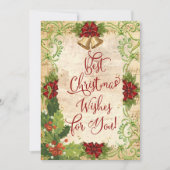 De beste kerstwens voor jou! Vakantiekaart (Voorkant)