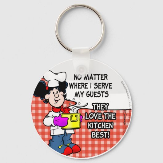 De beste keuken sleutelhanger (Voorkant)