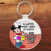 De beste keuken sleutelhanger (Voorkant)