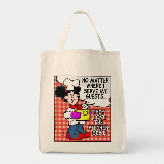 De beste keuken tote bag (Voorkant)