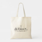 De beste kijkcijfers van Parijs Tote Bag (Achterkant)