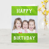 De beste Kinder foto van papa World Kaart (Gele Bloem)