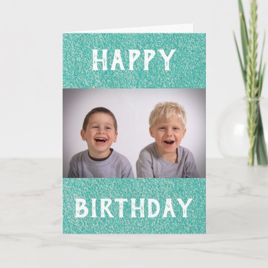 De beste Kinder foto van papa World Kaart (Voorkant)