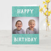 De beste Kinder foto van papa World Kaart (Gele Bloem)