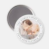 De beste Klassieke Eenvoudige Foto van Nana ter we Magneet (Voorkant / Achterkant)