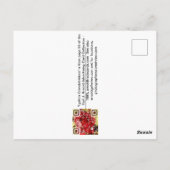 De beste kleding van kleinkinderen briefkaart (Achterkant)