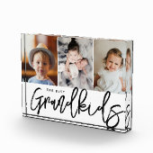 De beste kleinkinderen Custom 3 foto's (Rechts)