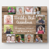 De beste kleinkinderen ter wereld 12 Foto 8 x 10 i Fotoplaat (Voorkant)