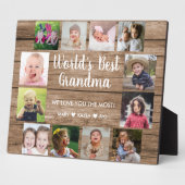 De beste kleinkinderen ter wereld 12 Foto 8 x 10 i Fotoplaat (Zijkant)