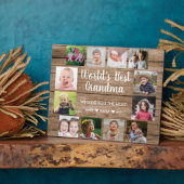 De beste kleinkinderen ter wereld 12 Foto 8 x 10 i Fotoplaat (Zijkant)