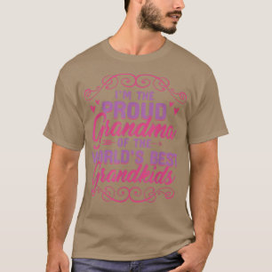 De beste kleinkinderen uit de wereld van ProGrandm T-shirt