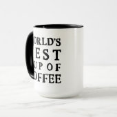 DE BESTE KOFFIE VAN DE WERELD MOK (Voorkant links)