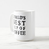 DE BESTE KOFFIE VAN DE WERELD MOK (Voorkant links)