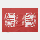 De beste koffiewinkel theedoek (Horizontaal)