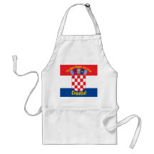 De beste koks komen uit Kroatië! Adult Apron