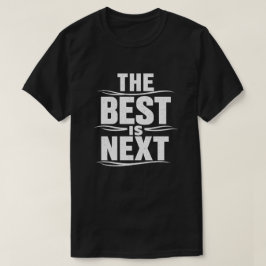 De Beste Komt Grunge Tekst Ontwerp T-shirt