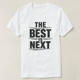 De Beste Komt Grunge Tekst Ontwerp T-shirt