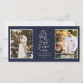 De Beste Komt Nog 2 Foto Vakantiekaart Feestdagenkaart (Voorkant)