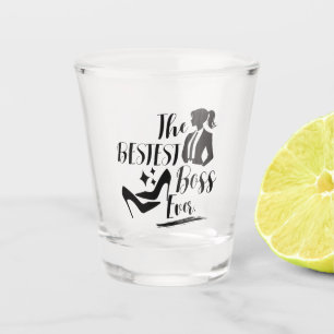 De beste Lady Boss Shot Glas
