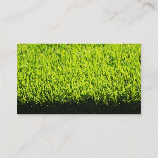 De beste landschapsvorm en de beste grasmaaier visitekaartje (Achterkant)