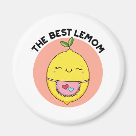 De beste Lemom Funny Lemon Pun Magneet