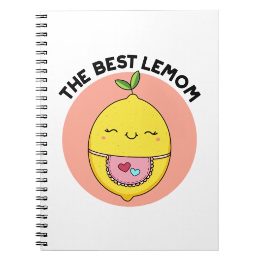 De beste Lemom Funny Lemon Pun Notitieboek (Voorkant)