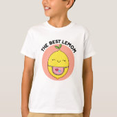 De beste Lemom Funny Lemon Pun T-shirt (Voorkant)