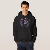 De beste leraar in de eerste klas hoodie (Voorkant volledig)