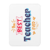 De beste leraar ooit magneet (Verticaal)