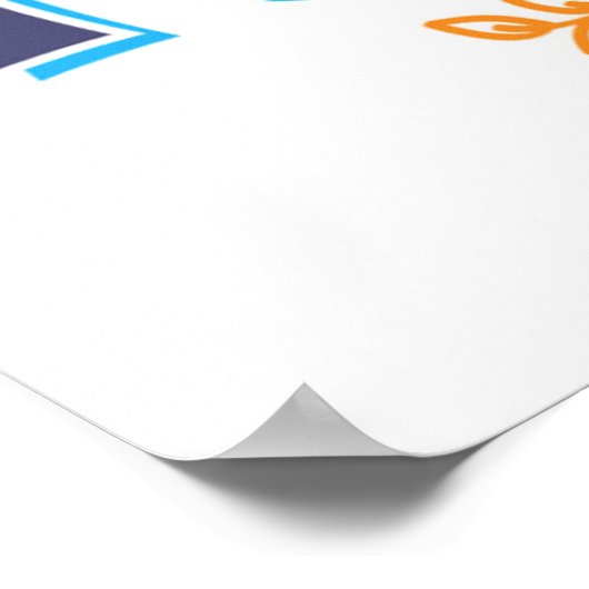 De beste leraar ooit poster (Hoek)