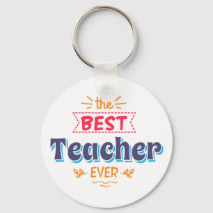 De beste leraar ooit sleutelhanger