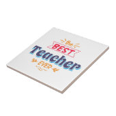 De beste leraar ooit tegeltje (Zijkant)