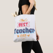 De beste leraar ooit tote bag (Dichtbij)