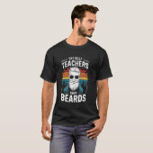 De Beste Leraren Hebben Baarden T-shirt (Voorkant volledig)