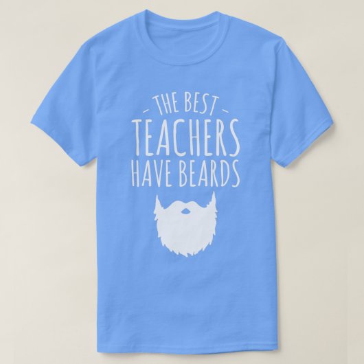 De beste leraren hebben een beker klas t-shirt (Design voorkant)